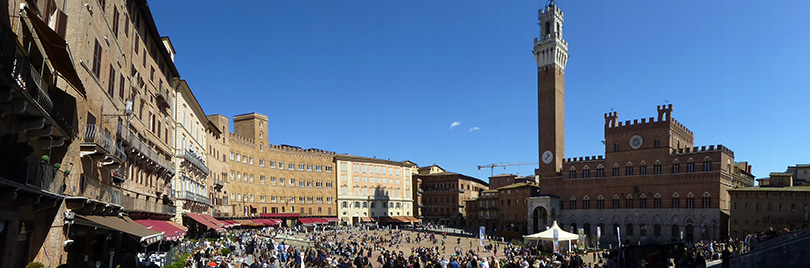 Piazza del Campo de Sienne